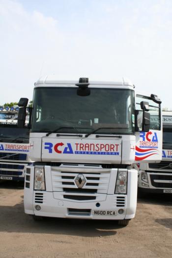 Trucks from customer