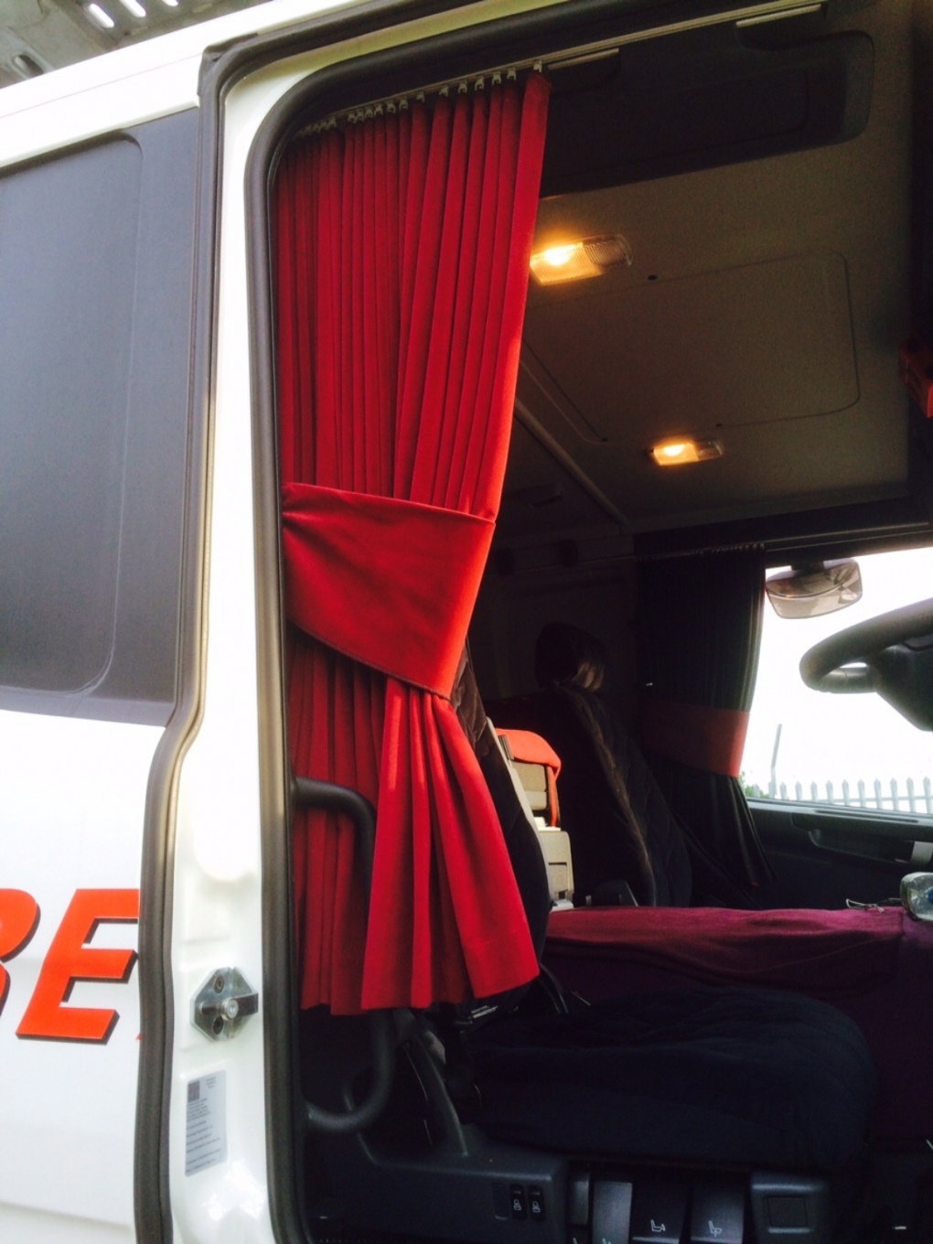Scania Top Line Curtains